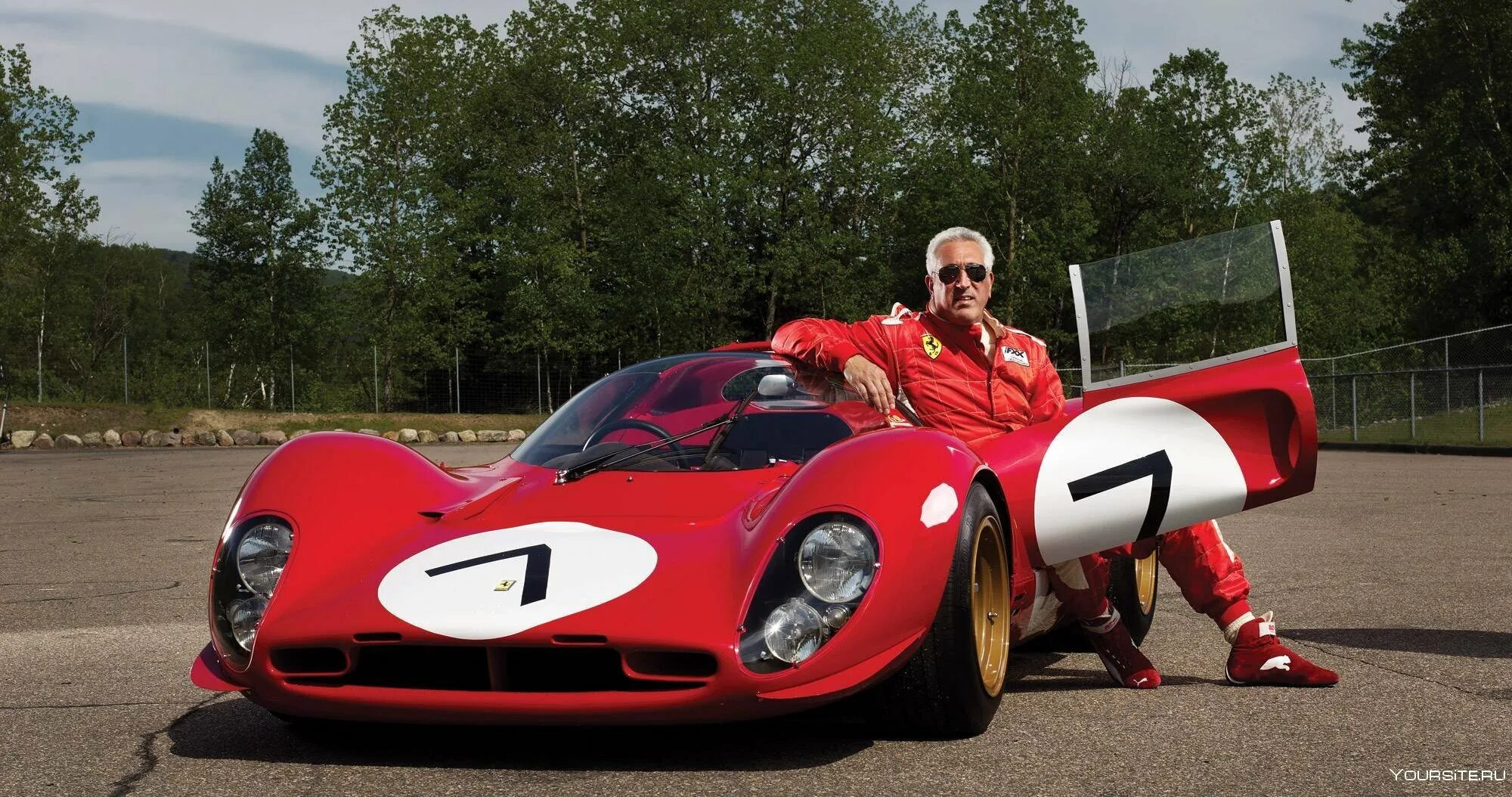 Энцо Феррари с женой. Ferrari 408 4rm. Ferrari collection