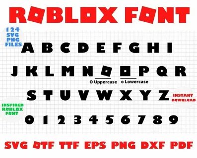 Roblox font