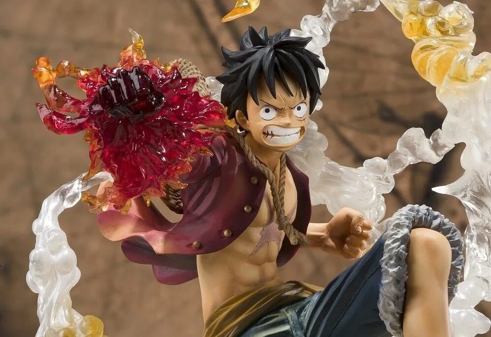 Battle piece. Луффи ред Хавк. Gomu Gomu no Red Hawk. Фигурка монки д Луффи. One piece Luffy Battle.