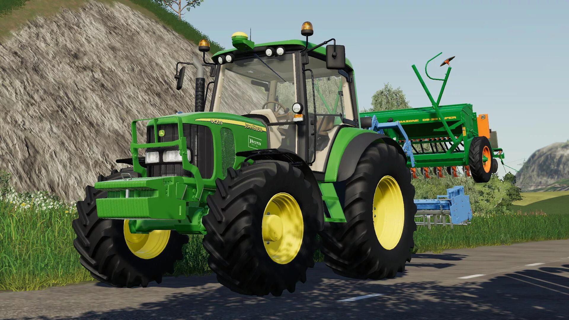 Трактор вчерашняя игра. Трактор John Deere 6020. ФС 17 Джон Дир 9р. Джон Дир 7830. ФС 19 трактор Джон Дир широкими колесами.