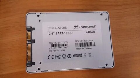 Работоспособность ssd
