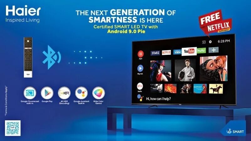 Как подключить андроид к haier Haier FHD Android Smart Tv 2017 Unboxing Technical Baba G YouTube
