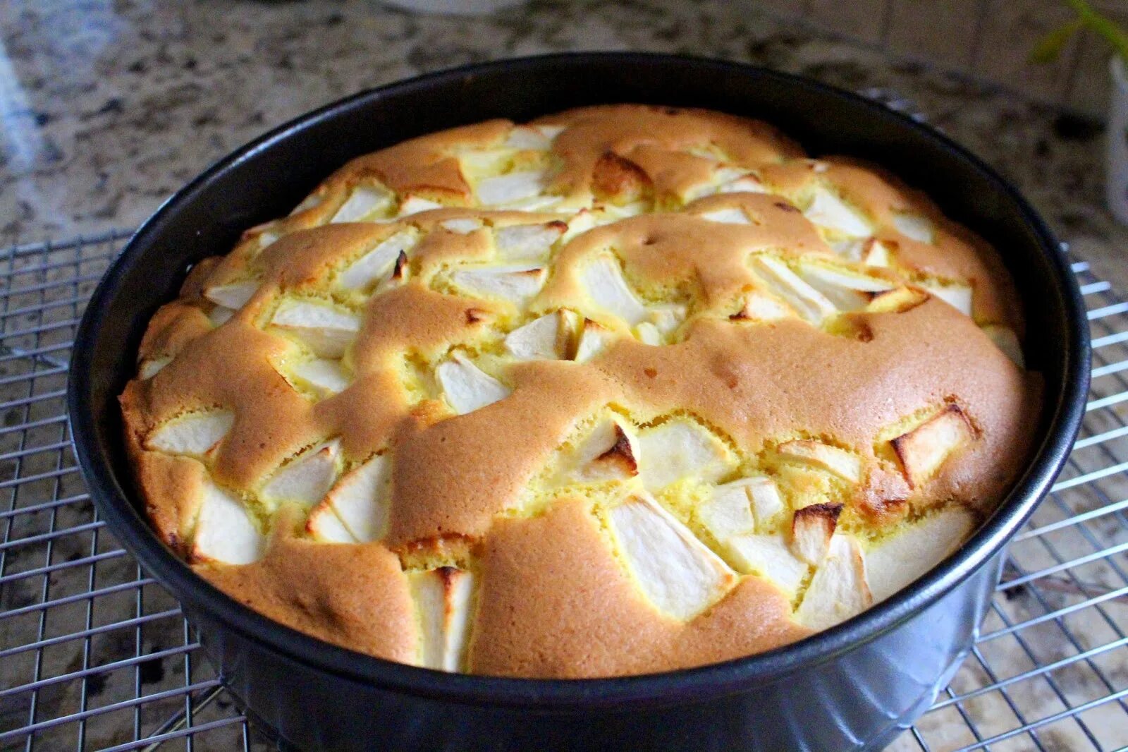 Рецепт яблочного пирога в духовке