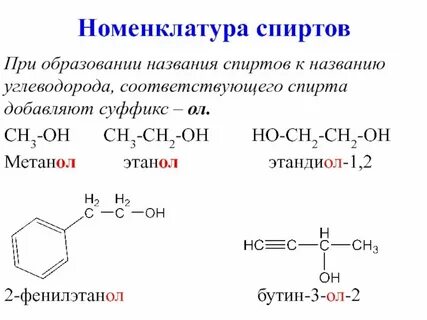 4 метанол фенол