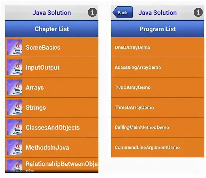 Solution java