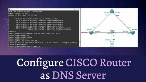 Поиск dns cisco