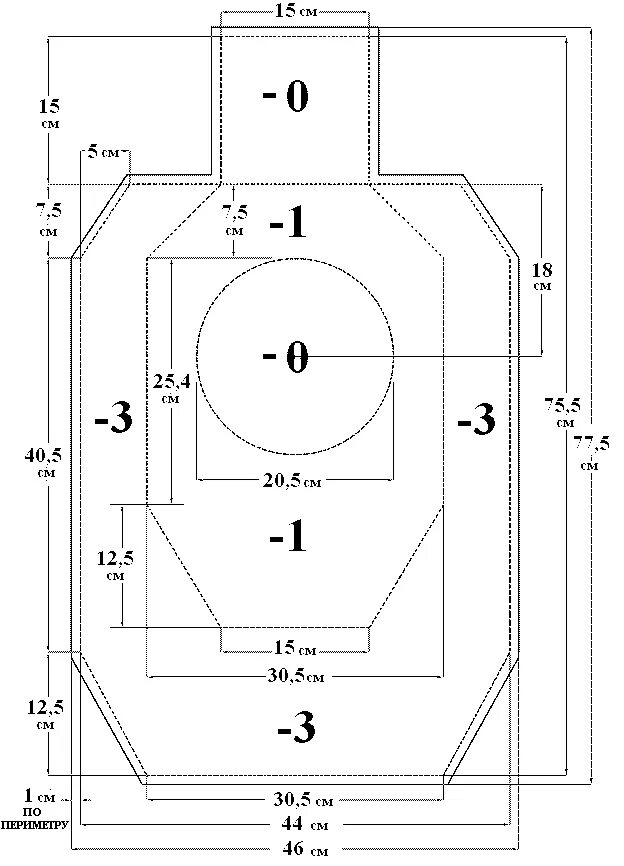 Размеры в б зоны. Мишень метрическая IPSC -1 размер. Мишень для стрельбы IDPA. Габариты мишени IPSC. Мишень IPSC Размеры.