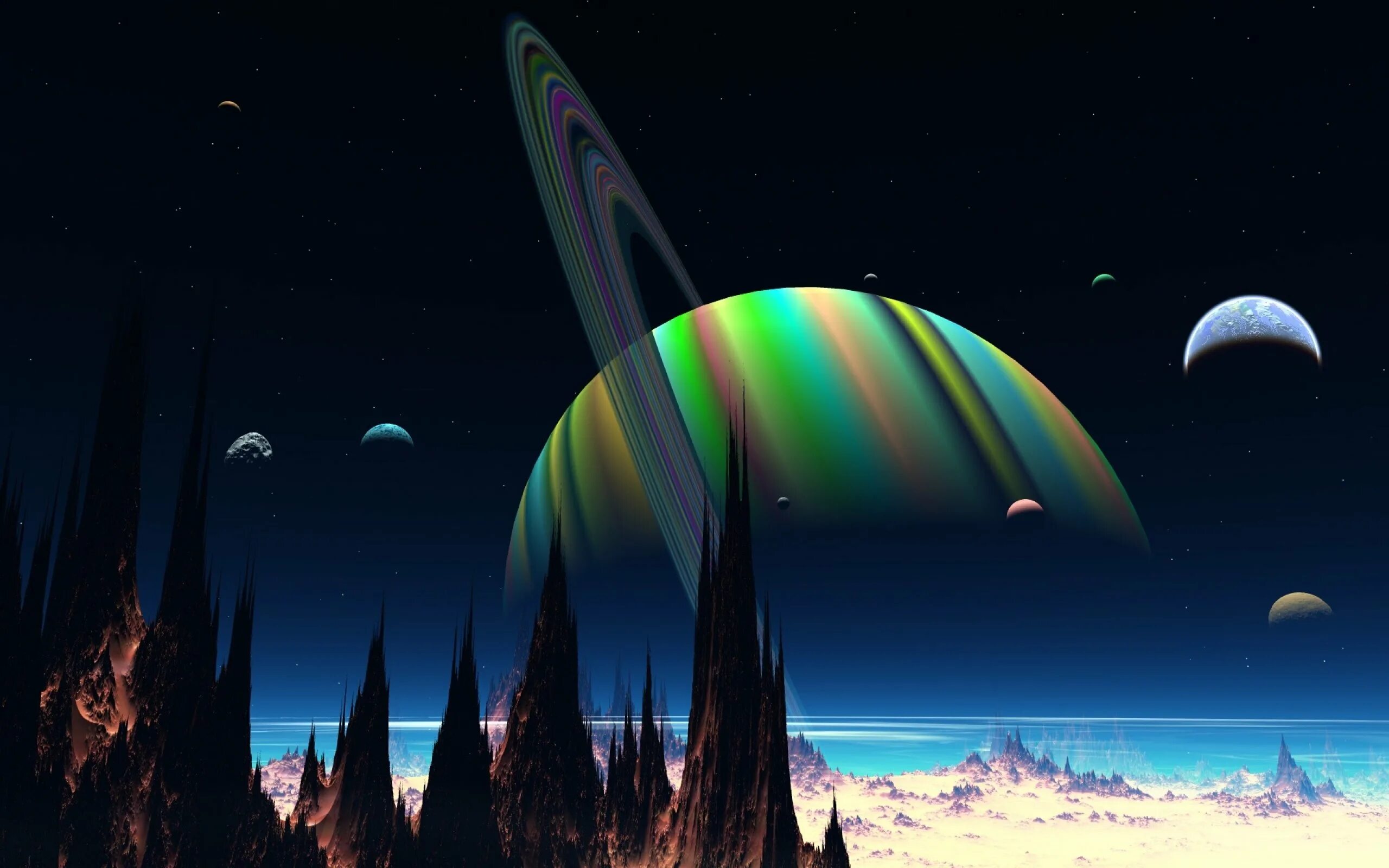 Landscape planets
