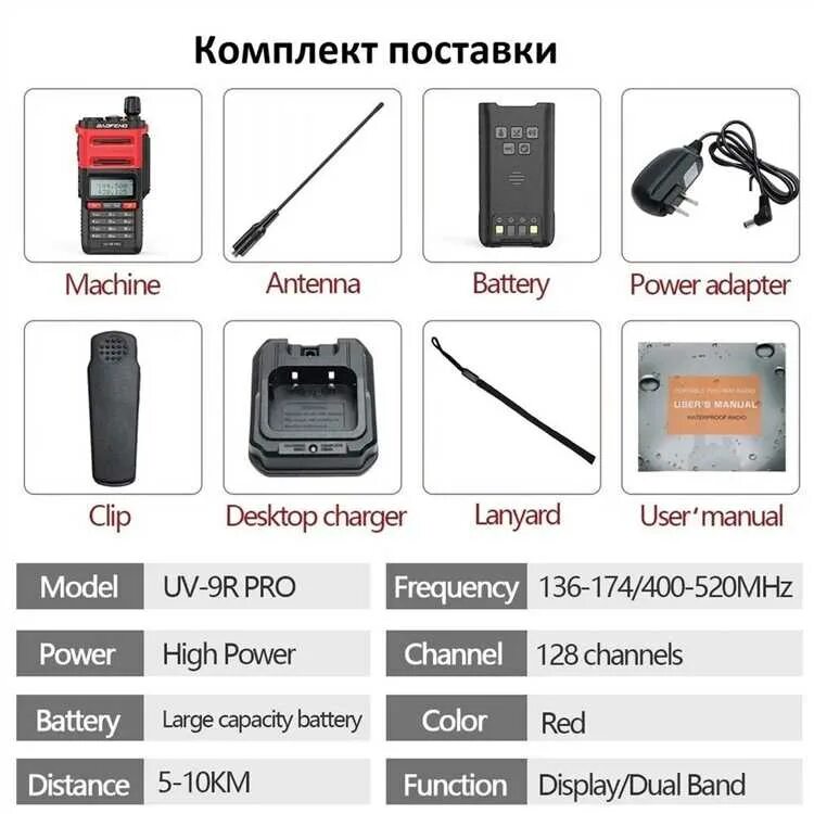 Как настроить рацию baofeng uv 82. Рация Baofeng UV-9r Plus. Рация баофенг UV-9r. Радиостанция Baofeng UV-9r Pro. Baofeng UV-9r Pro комплектация.