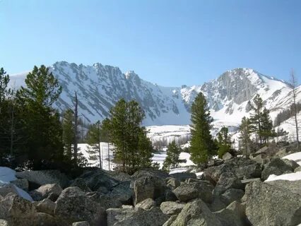 3 горных хребта