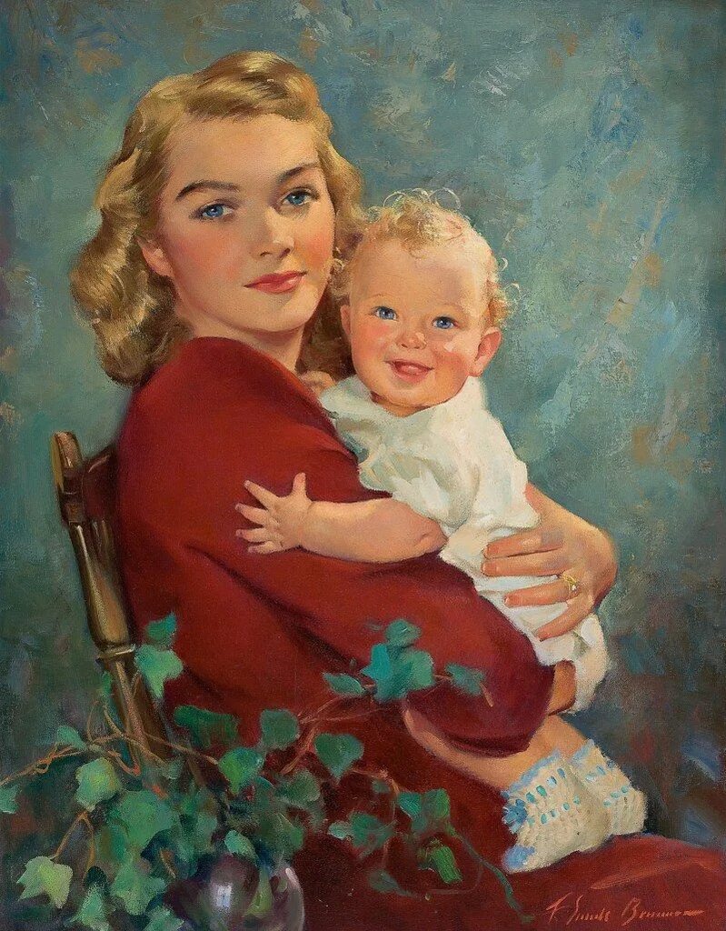 Мама с ребенком живопись. Портрет матери и ребенка. Картина женщина с ребенком. Портрет женщины для детей.