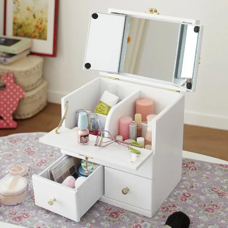 коробочка с зеркалом