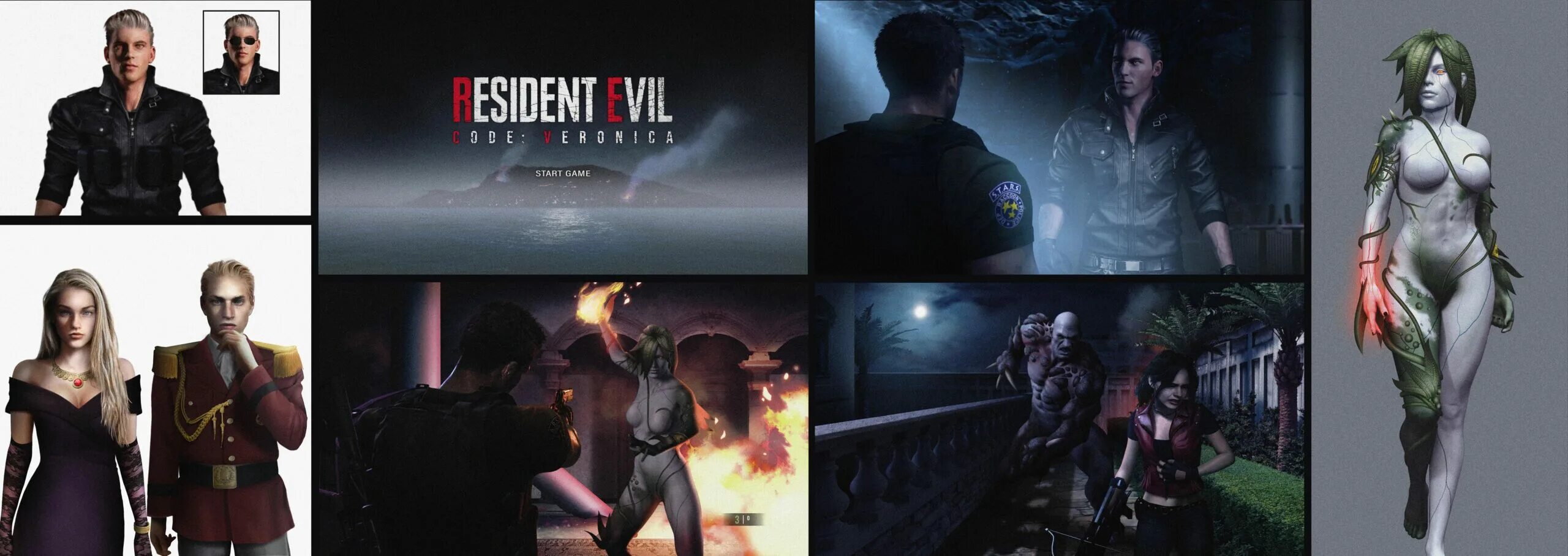Resident evil remake сколько глав. Resident Evil code Veronica Вескер. Resident Evil code Veronica Wesker.