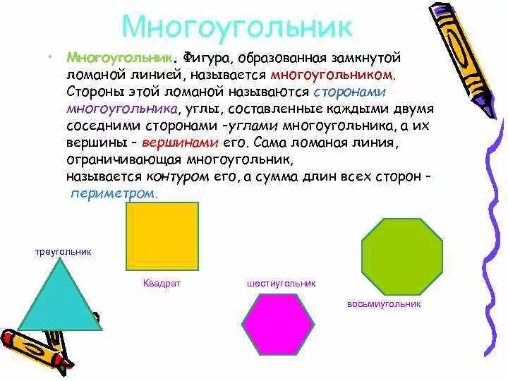 Составляющие многоугольника. Фигуры многоугольники название. Фигуры являющиеся многоугольниками. Сторона многоугольника название.