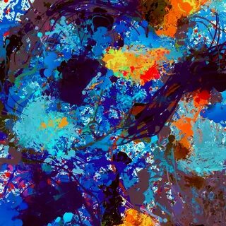 Colorful paint