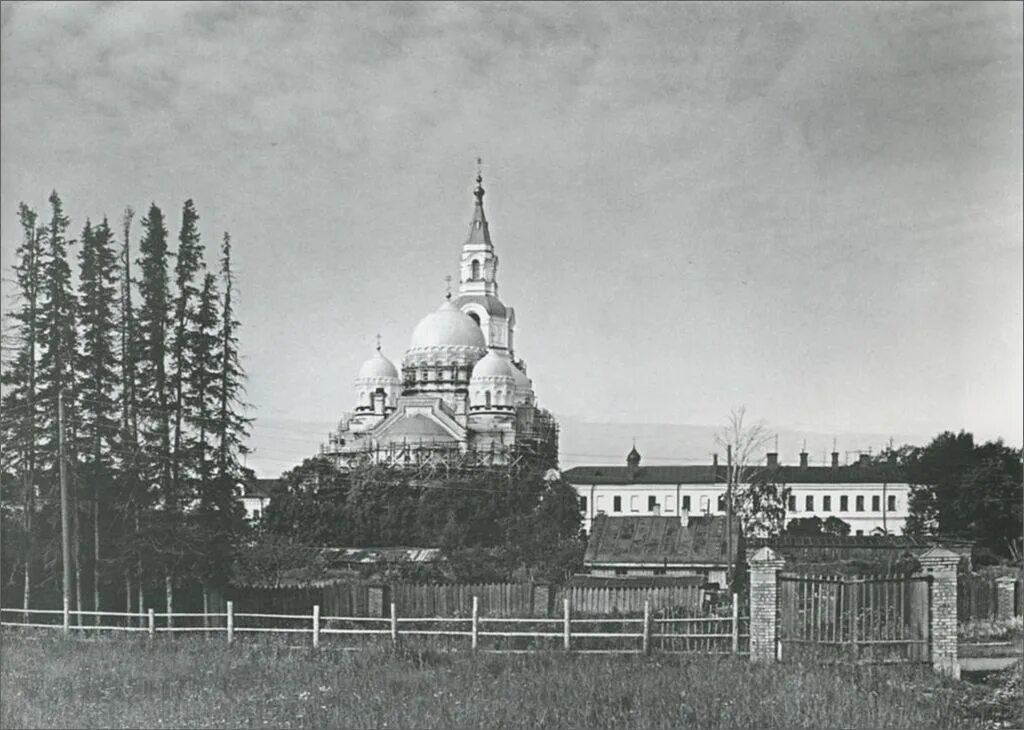 спасо-преображенский валаамский ставропигиальный монастырь. старый валаам. валаамский монастырь ладожское озеро. старый валаам. валаамский монастырь 19 век.
