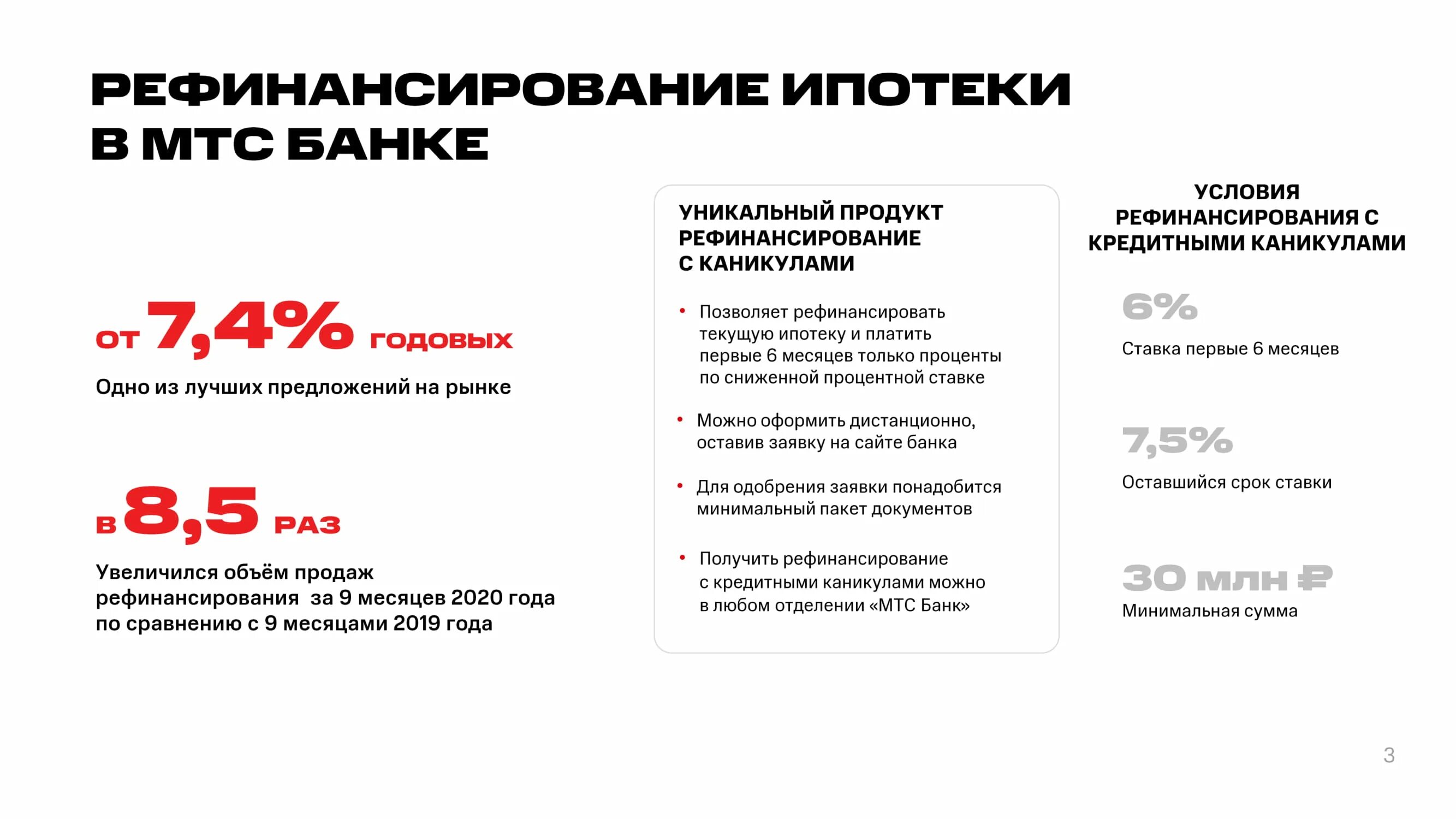 Рефинансирование ипотеки мтс. Рефинансирование ипотеки мтс