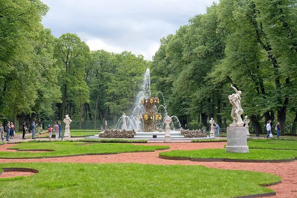 Парки спб для прогулок летом