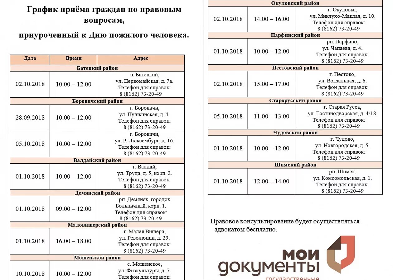 График работы магазинов нижний новгород. МФЦ Пестово Новгородской области номер телефона. График приема граждан КЦСОН. МФЦ Чудово Новгородская область. Новгородская область код телефона.