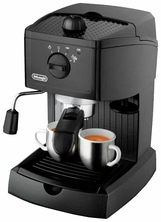 Кофеварка рожковая de'Longhi EC 145. Delonghi ec221.b. Кофемашина Delonghi EC С капучинатором. Кофеварка Делонги ec146.