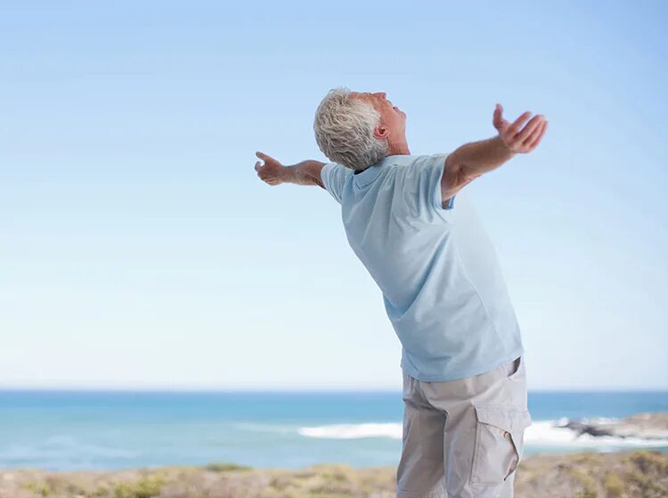 Relax back. Панорама духовный здоровый мужчина. Счастье на пенсии. Retired man. Счастье в старости.