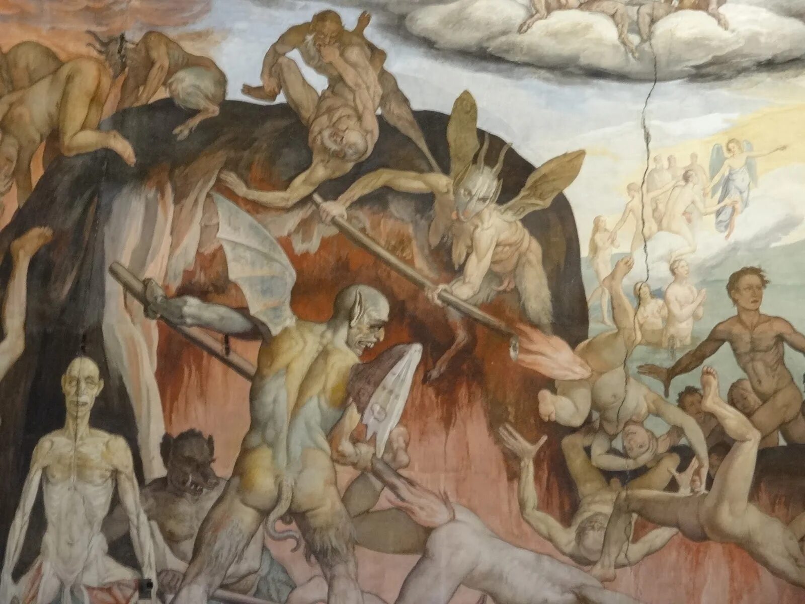 Какие наказания в аду. Грешники в аду фреска Флоренция. Мученик ГРАШНИКОВ В аду.