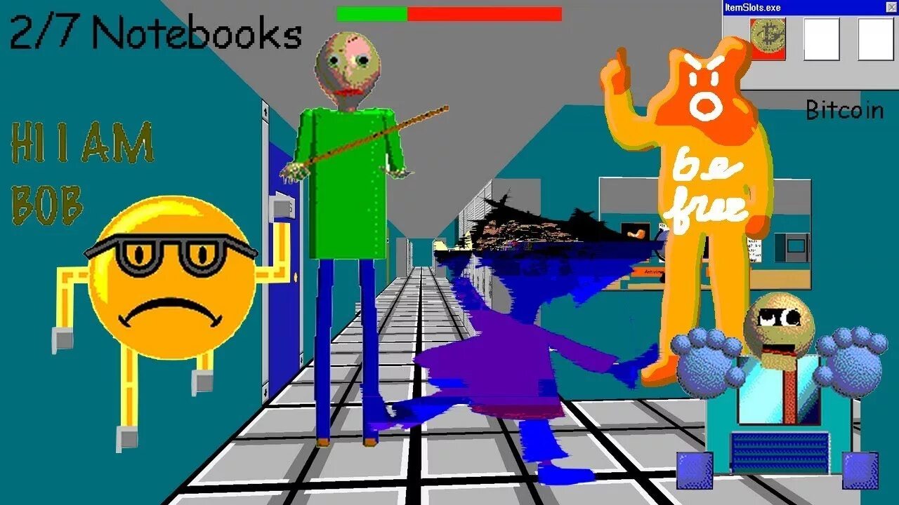 Baldis basics full game. Baldi Basics in Windows 95. БАЛДИ виндовс. Baldi 0.2. Baldi s Basics win West играть.