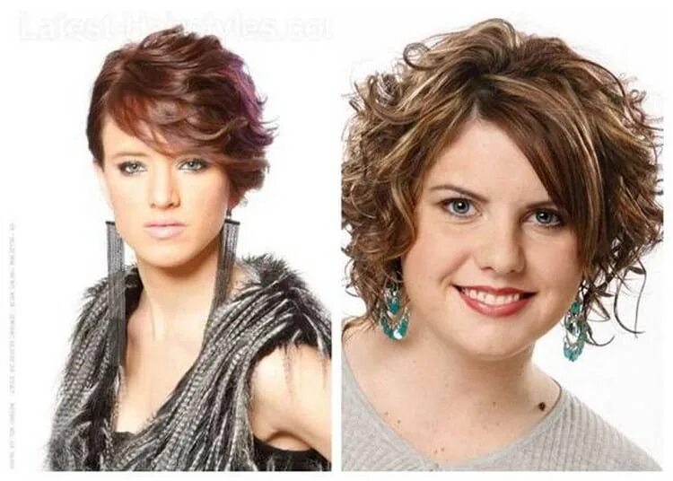 полное лицо волнистые волосы. короткие стрижки на кудрявые волосы. причёски на кудрявые волосы короткие. стрижка для вьющихся волос и круглого лица. прически для полных.
