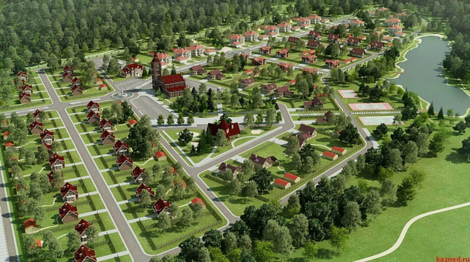 Проект электроснабжения коттеджного поселка в Санкт-Петербурге, цена - ГСК