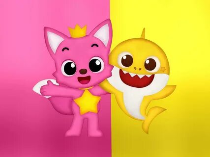 brooklyn (pinkfong), pinkfong (pinkfong), canine, fish, fox, mammal, shark,...