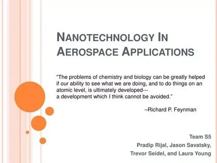 Aerospace applications