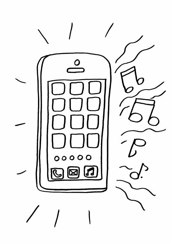 Включи как рисовать телефон. Раскраска тeлeфон. раскраска смартфон. телефон простой рисунок. раскраски телефонные.