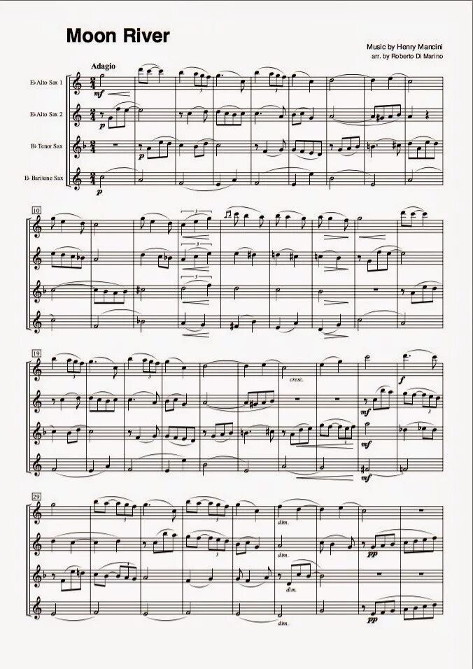 Moon River Ноты для пианино. Henry Mancini Moon River Ноты. Манчини Лунная река Ноты для фортепиано. Мун Ривер Ноты для фортепиано.