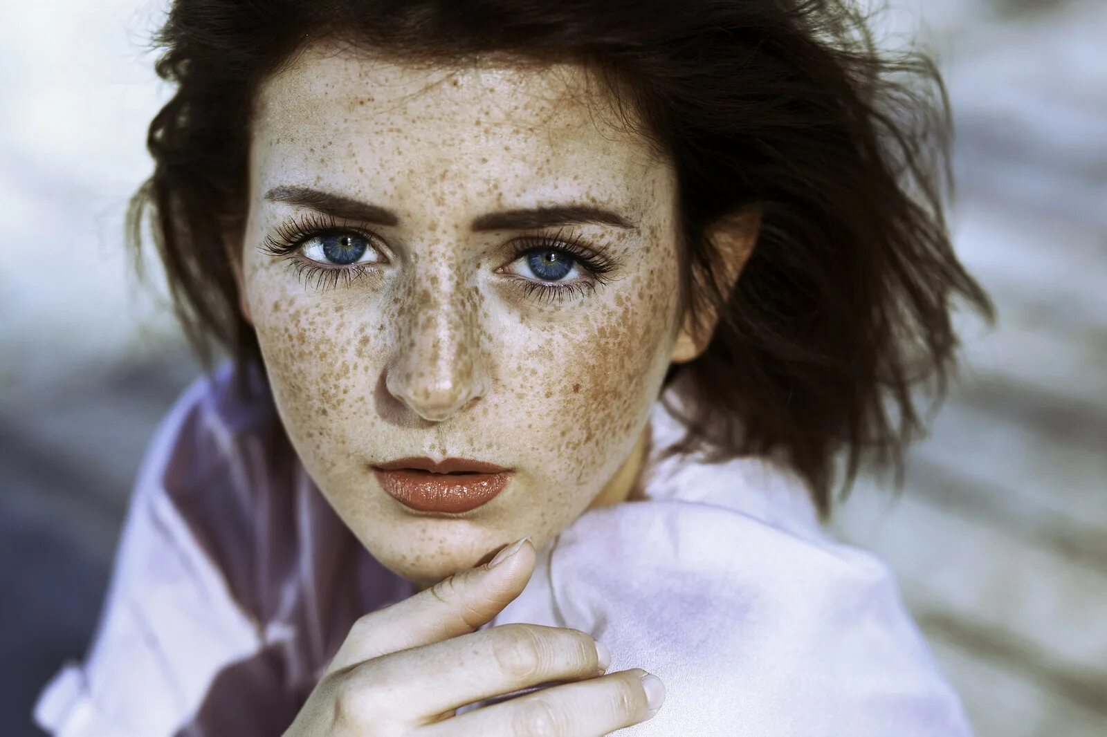 Freckles girl