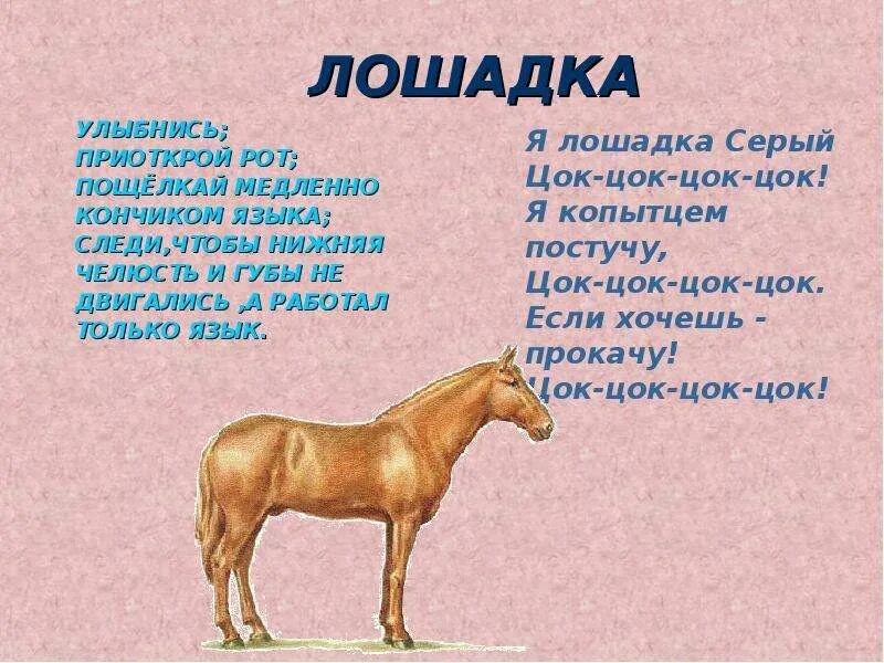 Лошадка цок цок цок