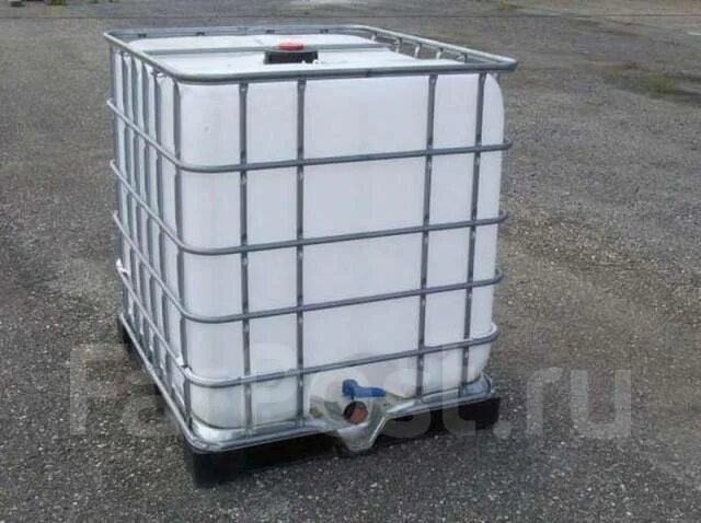 Еврокуб 1000л GPLAST металлический поддон Новый Пищевой - купить с доставкой по 