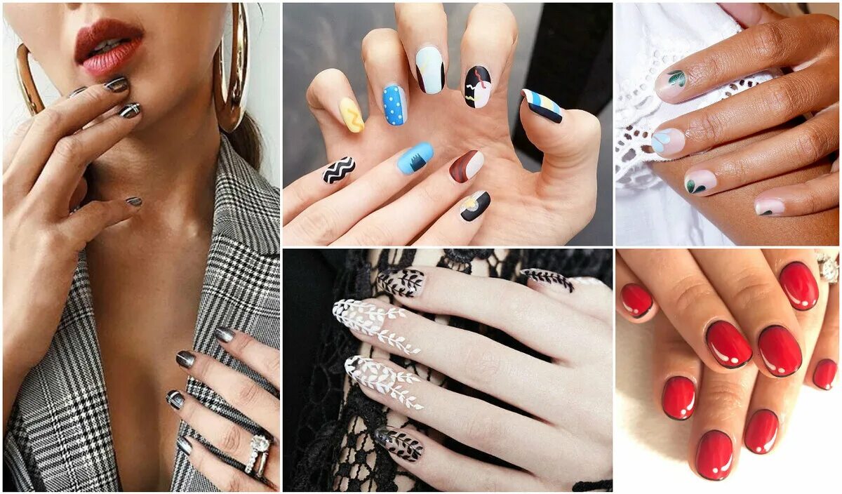 Nail art semplici e veloci per le feste di Natale 2016 nails trends, Les nails, 