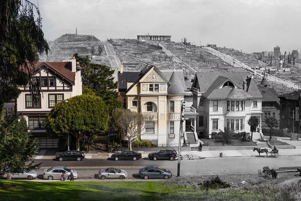 Землетрясение в сан франциско. Сан Франциско 1906. San Francisco earthquake 1906. Сан Франциско 1906 год. Сан Франциско после землетрясения 1906 год.