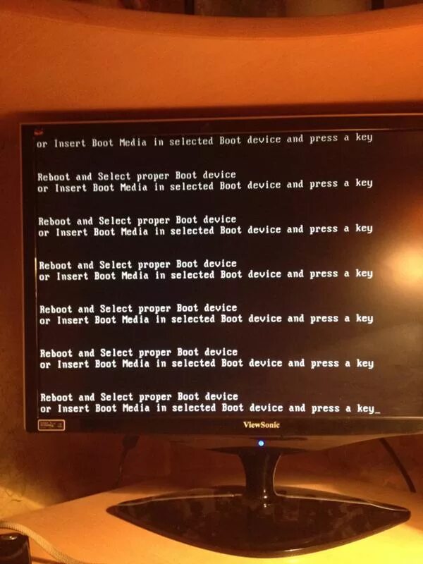 Ошибка Reboot and select proper Boot device or Insert Boot Media. Boot device and Press Key. Boot and select proper Boot device. Reboot and select proper Boot device and Press a Key. Ошибка boot and select proper boot device
