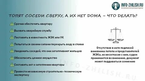 Затопили соседи как взыскать деньги