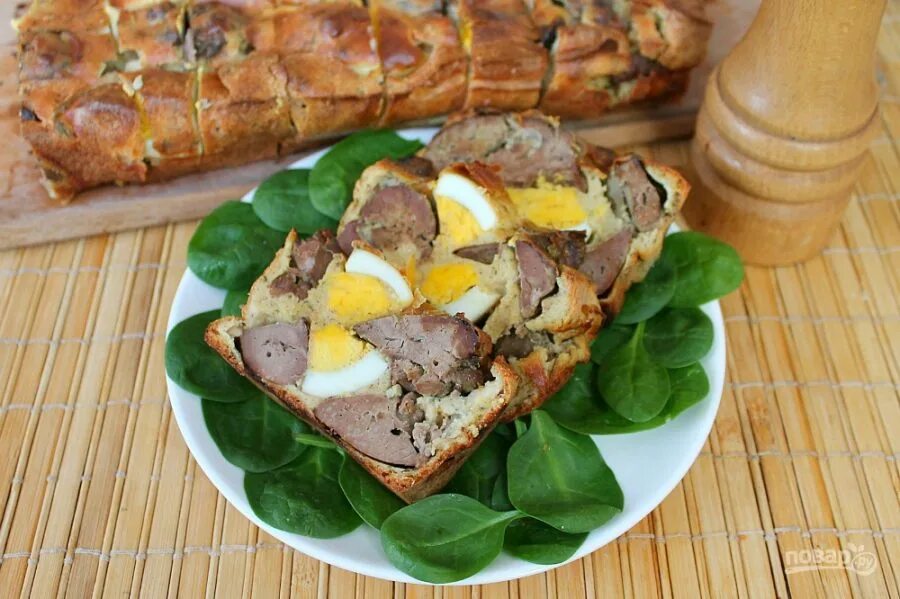 Куриная печень яйцо сыр в духовке