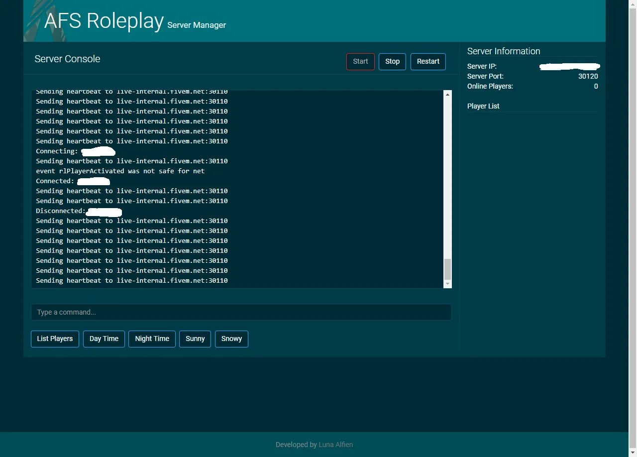 Web console. Сервер fivem. ksmg порт web консоли. лучшие сервера на five m.