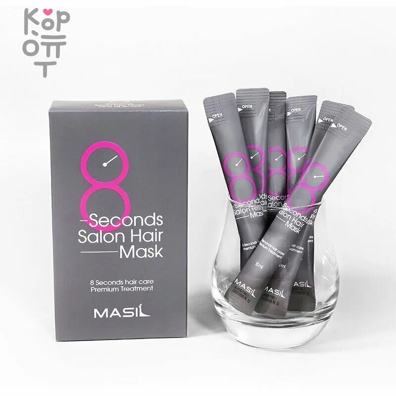 Masil 8 second Salon hair Mask (8ml*20ea). Маска masil 8 second. Masil 8 seconds Salon hair маска для волос салонный эффект за 8 секунд. Маска для волос 8 секунд Корея. Корейская маска для волос 8