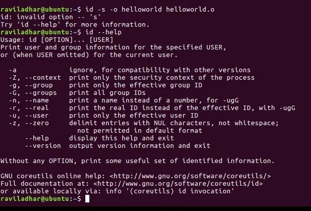 Error while compiling