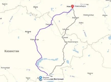 Сколько часов ехать от новосибирска до омска