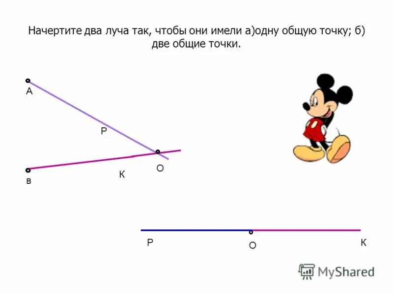 начерти два луча с общим началом. два луча с общей точкой. начерти два отрезка с общей точкой. выбери на рисунке ломаные выдели. два отрезка с общей точкой.