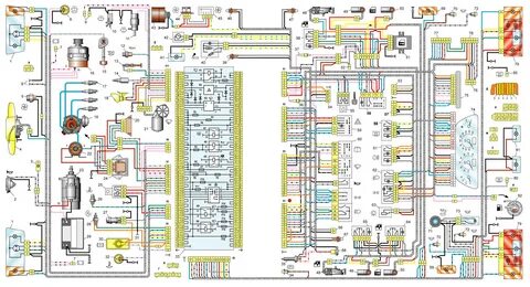 Предохранители ваз 21099 карбюратор схема