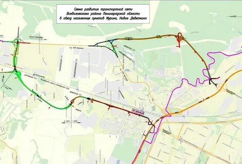 Новое девяткино новая дорога