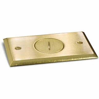 Brass plate