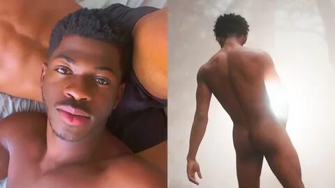 Slideshow lil nas x cock.